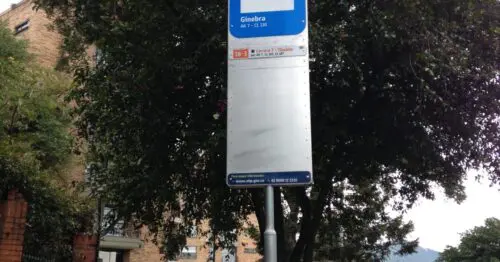 PARADERO SITP BARRIO GINEBRA  248A01